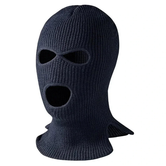 ❤️ Pioneer Black Balaclava-3 Hole - Stay Warm This Winter - One Size - Picture 1 of 2